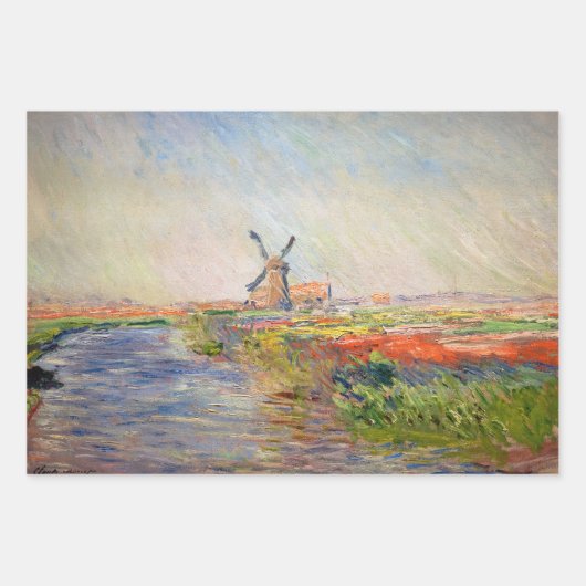 Claude Monet - Holland Masterpieces Selectie Inpakpapier Vel (Voorkant 3)