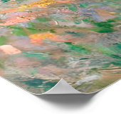 Claude Monet, hooibergen, 1890 Poster (Hoek)