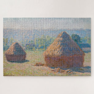 Claude Monet - Hooibergen, einde van de zomer Legpuzzel