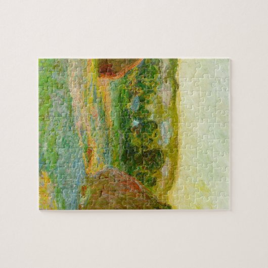 Claude Monet // hooibergen Legpuzzel (Horizontaal)