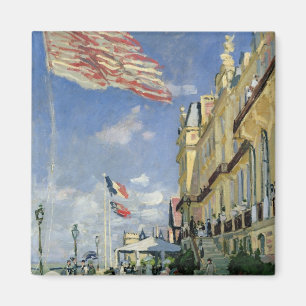 Claude Monet Hotel des Roches Noires Magneet