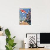 Claude Monet - Hotel des Roches Noires Poster (Thuiskantoor)