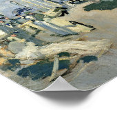 Claude Monet | Hotel des Roches Noires Poster (Hoek)