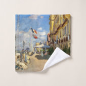 Claude Monet - Hotel des Roches Noires, Trouville Bad Handdoek (Wasdoekje)