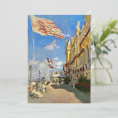 Claude Monet - Hotel des Roches Noires, Trouville Bedankkaart (Staand voorkant)