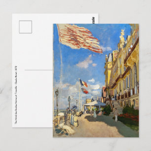 Claude Monet - Hotel des Roches Noires, Trouville Briefkaart