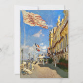 Claude Monet - Hotel des Roches Noires, Trouville Kaart (Voorkant)