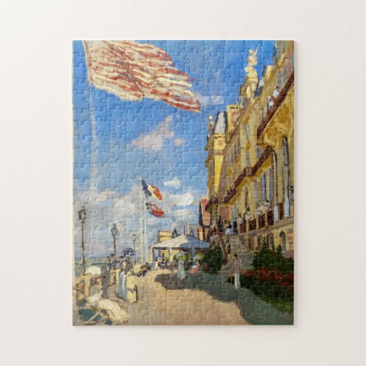 Claude Monet - Hotel des Roches Noires, Trouville Legpuzzel (Verticaal)