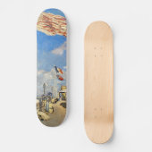 Claude Monet - Hotel des Roches Noires, Trouville Persoonlijk Skateboard (Voorkant)