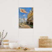 Claude Monet - Hotel des Roches Noires, Trouville Poster (Keuken)