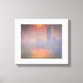 Claude Monet – Houses of Parliament London – 1904 Canvas Afdruk
