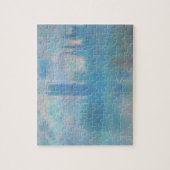 Claude Monet. Houses of Parliament London. Blauw Legpuzzel (Verticaal)