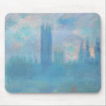 Claude Monet. Houses of Parliament London. Blauw Muismat<br><div class="desc">Claude Monet "Houses of Parliament,  London" muispad.</div>