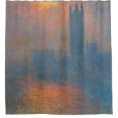 Claude Monet - Houses of Parliament London Douchegordijn (Voorkant)