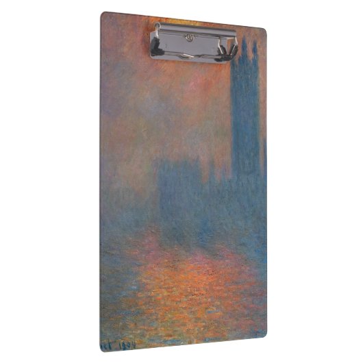 Claude Monet - Houses of Parliament London Klembord (Rechts)