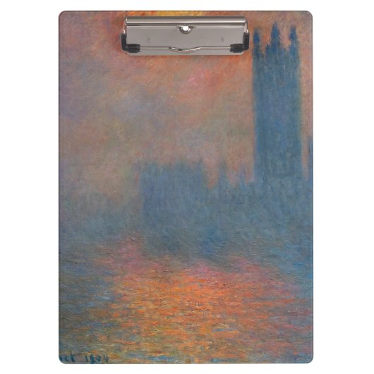 Claude Monet - Houses of Parliament London Klembord (Voorkant)