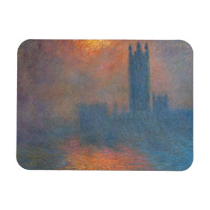 Claude Monet - Houses of Parliament London Magneet