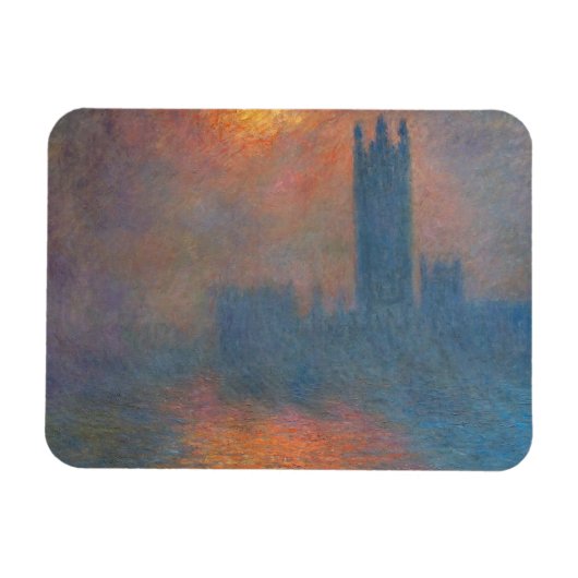 Claude Monet - Houses of Parliament London Magneet (Horizontaal)