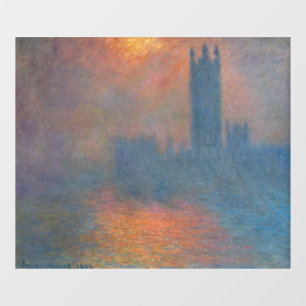 Claude Monet - Houses of Parliament London Raamsticker