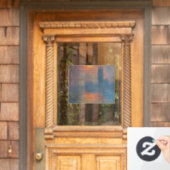 Claude Monet - Houses of Parliament London Raamsticker (Huis Deur)