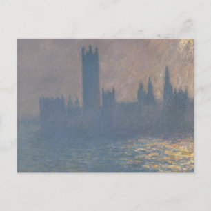 Claude Monet - Houses of Parliament, Sunlight Briefkaart