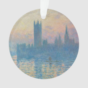Claude Monet Houses of Parliament Zonsondergang Ornament