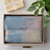 Claude Monet Houses of Parliament Zonsondergang Tissuepapier (Geschenk)