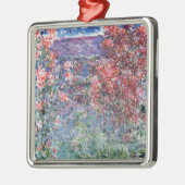 Claude Monet | Huis te Giverny, Roos Metalen Ornament (Links)