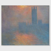 Claude Monet - Huizen van het Parlement Londen Cadeaupapier (Vlak)