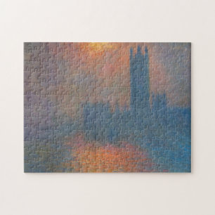 Claude Monet - Huizen van het Parlement Londen Legpuzzel