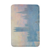 Claude Monet Huizen van het Parlement Zonsondergan Badmat (Voorkant Verticaal)