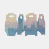 Claude Monet Huizen van het Parlement Zonsondergan Bedankdoosjes (Uitgevouwen)