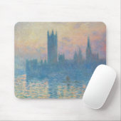 Claude Monet Huizen van het Parlement Zonsondergan Muismat (Met muis)