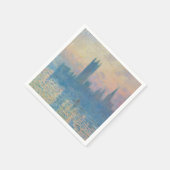 Claude Monet Huizen van het Parlement Zonsondergan Servet (Hoek)