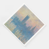 Claude Monet Huizen van het Parlement Zonsondergan Servet (Hoek)