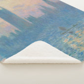 Claude Monet Huizen van het Parlement Zonsondergan Sherpa Deken (3/4)