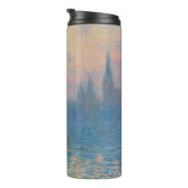 Claude Monet Huizen van het Parlement Zonsondergan Thermosbeker (Geroteerd rechts)