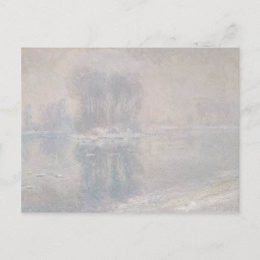 Claude Monet | Ice Floes Briefkaart (Voorkant)