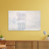 Claude Monet | Ice Floes Canvas Afdruk (Insitu (Woonkamer))