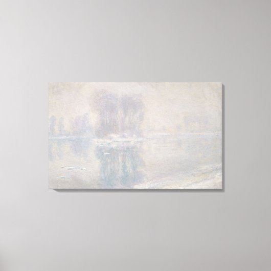 Claude Monet | Ice Floes Canvas Afdruk (Voorkant)