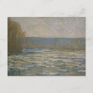 Claude Monet - IJsheid breekt uit de Seine Briefkaart