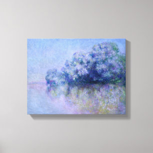 Claude Monet Île aux Orties bij Vernon Canvas Afdruk