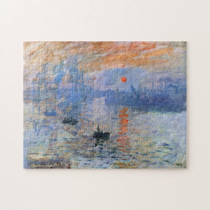 Claude Monet Impressie Zonsopgang 1872 Haven Kunst Legpuzzel