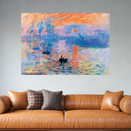 Claude Monet Impressie, Zonsopgang (1872) Poster
