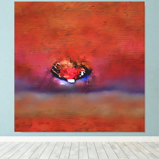 Claude Monet - Impressie, Zonsopgang, 1872 Stijl K Canvas Afdruk (Insitu (Houten vloer))