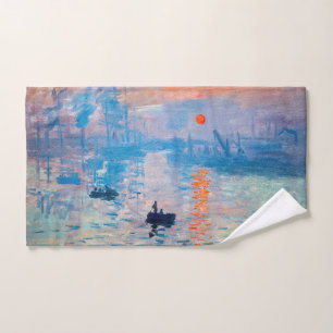 Claude Monet - Impressie, zonsopgang Bad Handdoek