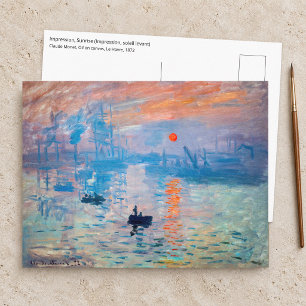 Claude Monet - Impressie, zonsopgang Briefkaart