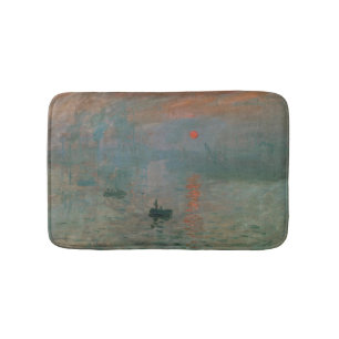 Claude Monet Impressie Zonsopgang Fijne Kunstprint Badmat