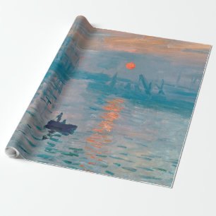 Claude Monet Impressie Zonsopgang Frans Cadeaupapier