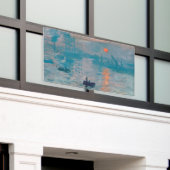 Claude Monet Impressie Zonsopgang Frans Spandoek (Buitenkant Gebouw)